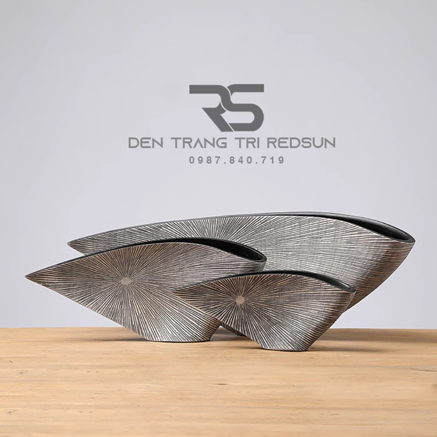 Bình Hoa Nghệ Thuật Uốn Cong Trang Trí Phòng Khách, Phòng Ngủ, Phòng Ăn Phong Cách Bắc Âu DDC-003