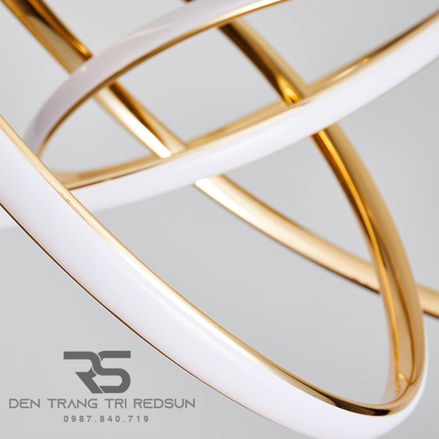 Đèn Thả Trần Hiện Đại Vòng Đan Xen Phong Cách Bắc Âu DC-1013