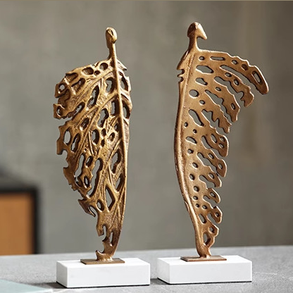 Đồ Trang Trí Nghệ Thuật Phòng Khách, Phòng Ngủ, Phòng Ăn Hình Lá Phong Cách Bắc Âu DDC-007