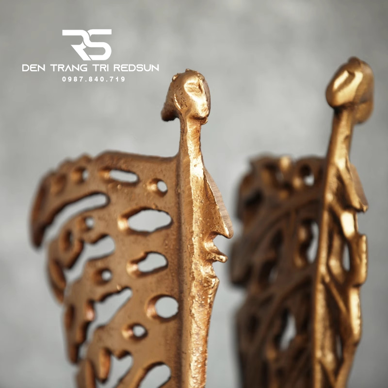 Đồ Trang Trí Nghệ Thuật Phòng Khách, Phòng Ngủ, Phòng Ăn Hình Lá Phong Cách Bắc Âu DDC-007