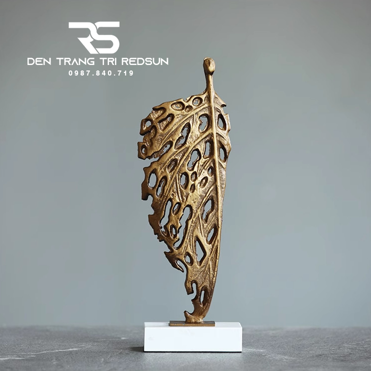 Đồ Trang Trí Nghệ Thuật Phòng Khách, Phòng Ngủ, Phòng Ăn Hình Lá Phong Cách Bắc Âu DDC-007