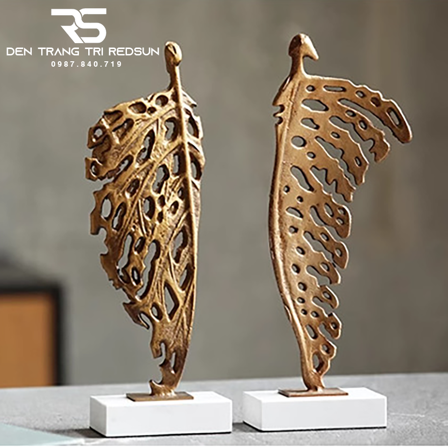 Đồ Trang Trí Nghệ Thuật Phòng Khách, Phòng Ngủ, Phòng Ăn Hình Lá Phong Cách Bắc Âu DDC-007