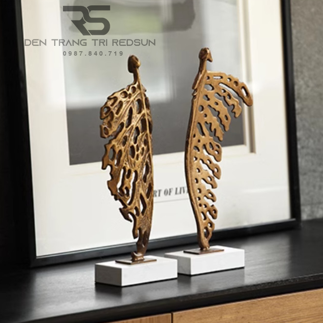 Đồ Trang Trí Nghệ Thuật Phòng Khách, Phòng Ngủ, Phòng Ăn Hình Lá Phong Cách Bắc Âu DDC-007