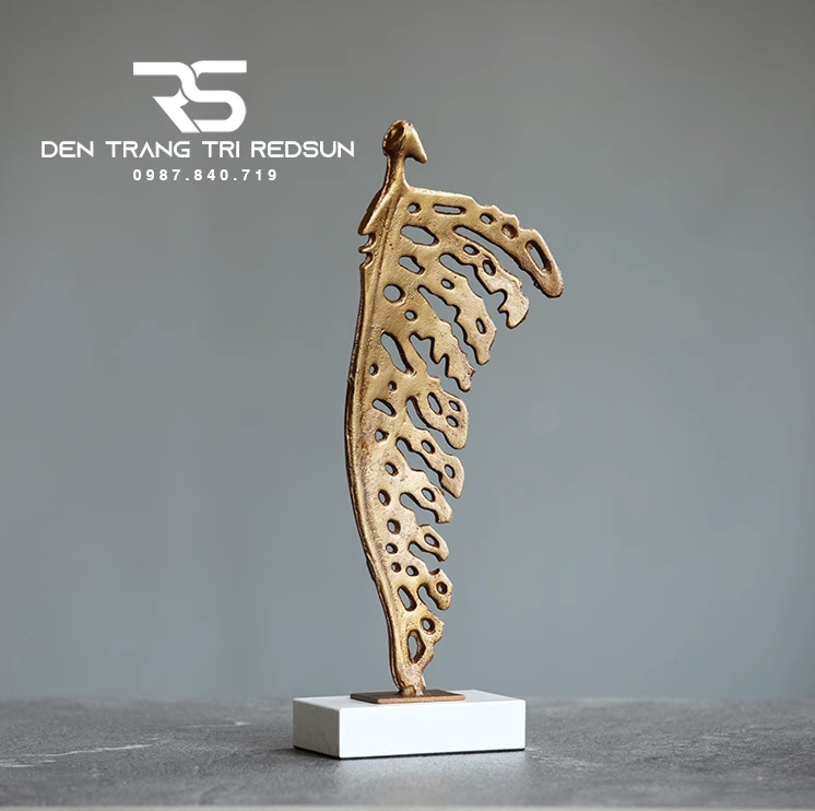 Đồ Trang Trí Nghệ Thuật Phòng Khách, Phòng Ngủ, Phòng Ăn Hình Lá Phong Cách Bắc Âu DDC-007