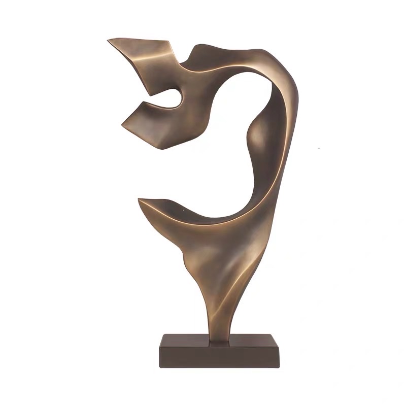 Đồ Trang Trí Nghệ Thuật Phòng Khách, Phòng Ngủ, Phòng Ăn Điêu Khắc Mô Hình Người Trừu Tượng DDC-011 Dáng A