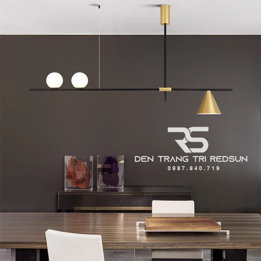 Đèn Thả Bàn Ăn Hiện Đại Chóa Thúy Tinh Phong Cách Bắc Âu TH752 (DC-T006)