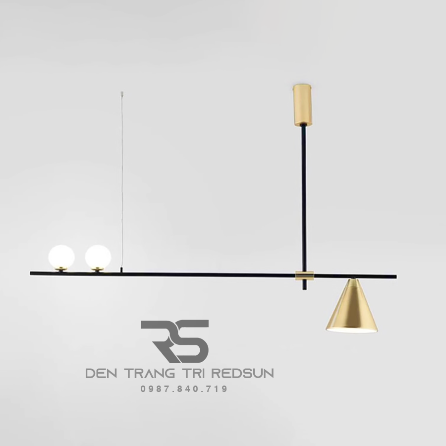 Đèn Thả Bàn Ăn Hiện Đại Chóa Thúy Tinh Phong Cách Bắc Âu TH752 (DC-T006)