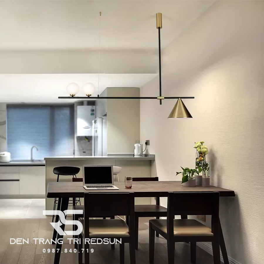 Đèn Thả Bàn Ăn Hiện Đại Chóa Thúy Tinh Phong Cách Bắc Âu TH752 (DC-T006)