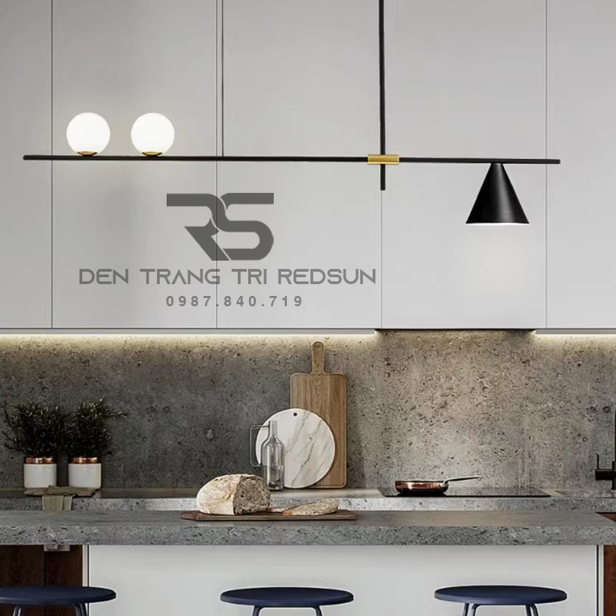 Đèn Thả Bàn Ăn Hiện Đại Chóa Thúy Tinh Phong Cách Bắc Âu TH752 (DC-T006)