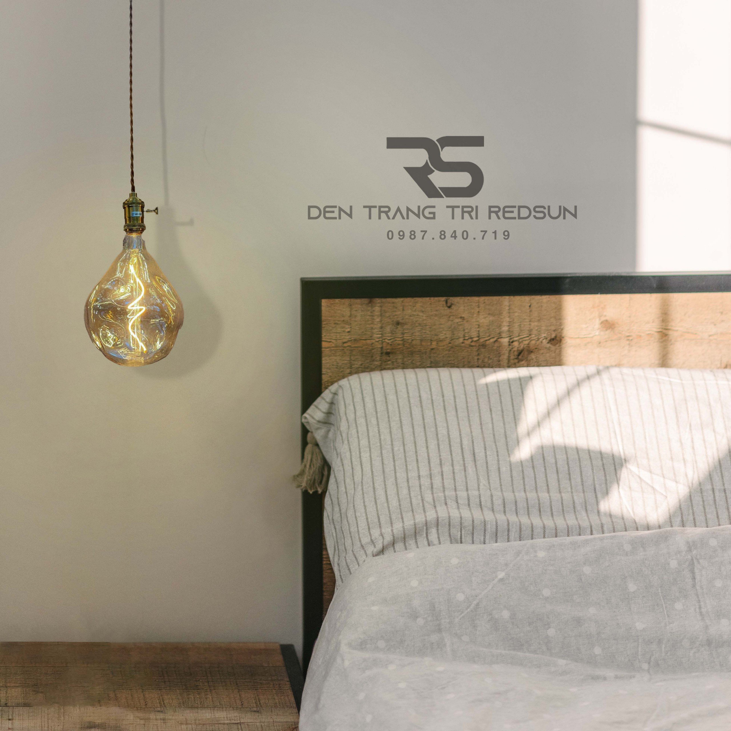 Đèn Thả Thuỷ Tinh Edison Cổ Điển Thế Hệ Mới Phong Cách Bắc Âu CDT-T047 Dáng B