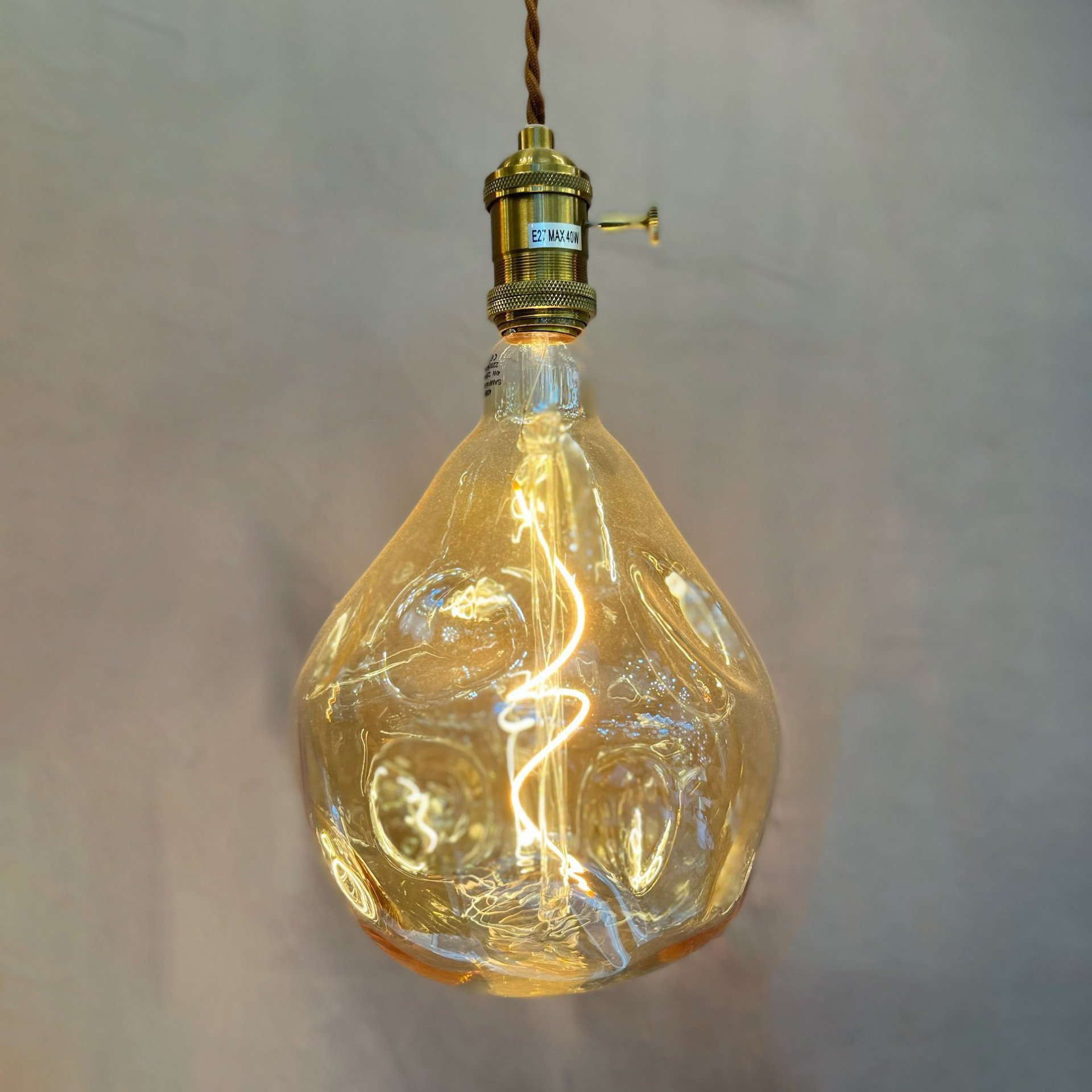 Đèn Thả Thuỷ Tinh Edison Cổ Điển Thế Hệ Mới Phong Cách Bắc Âu CDT-T047 Dáng B