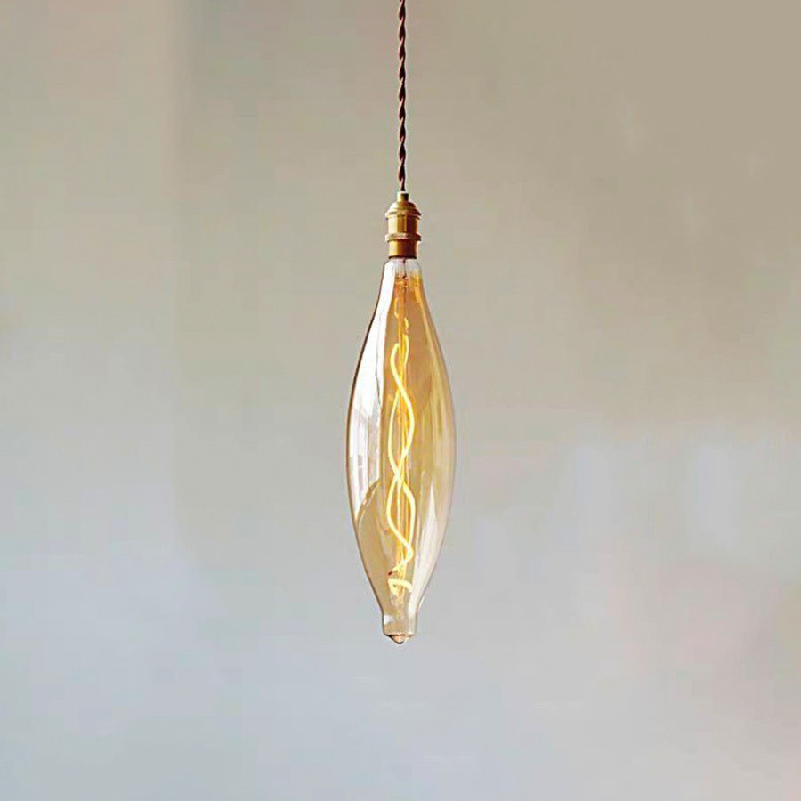 Đèn Thả Thuỷ Tinh Edison Cổ Điển Thế Hệ Mới Phong Cách Bắc Âu CDT-T047 Dáng D