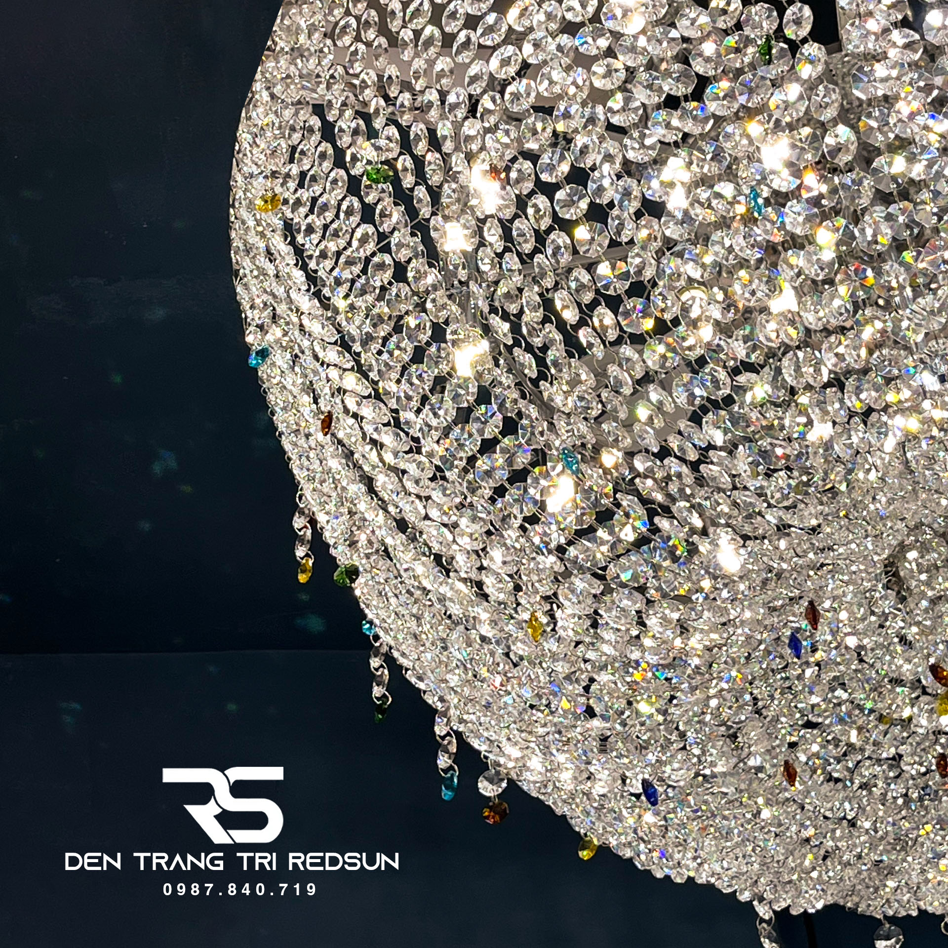 Đèn Thả Pha Lê Phòng Khách, Phòng Ngủ, Bàn Ăn Hiện Đại TPL073