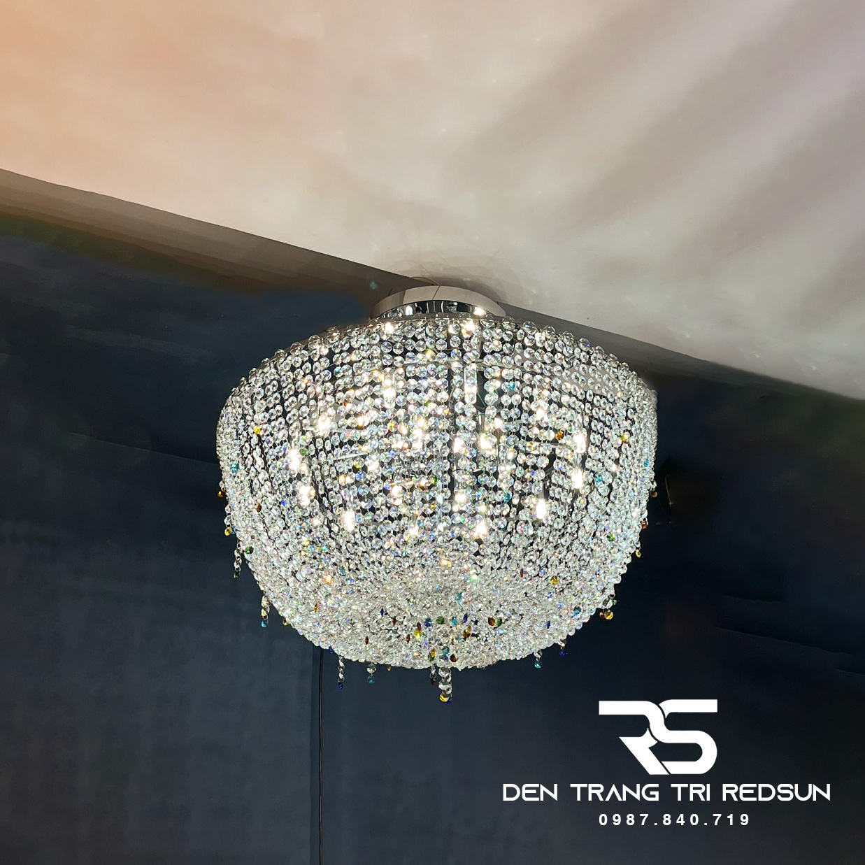 Đèn Thả Pha Lê Phòng Khách, Phòng Ngủ, Bàn Ăn Hiện Đại TPL073