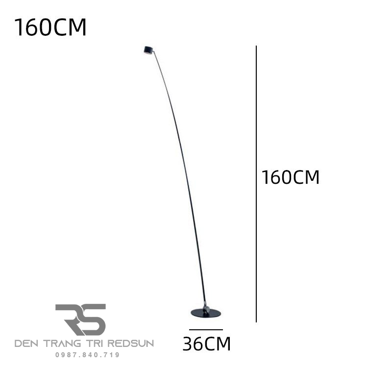 Đèn Sàn Hiện Đại Tối Giản Phong Cách Italia DS2037