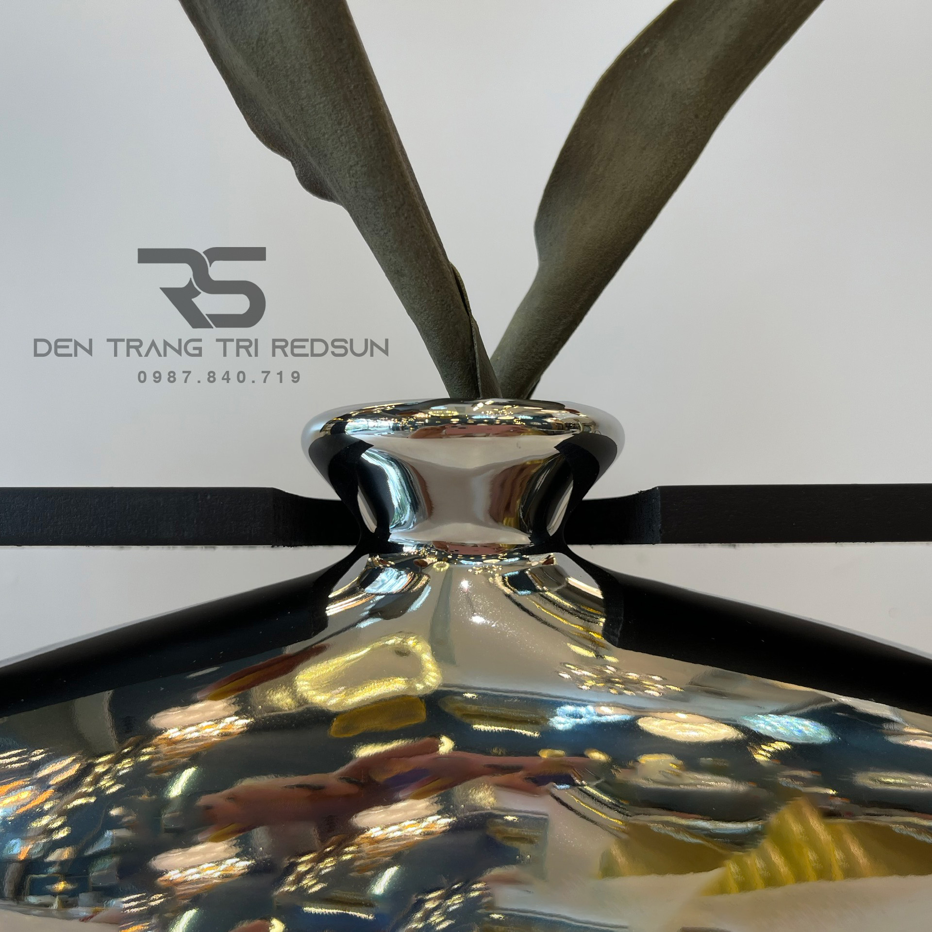 Bình Hoa Nghệ Thuật Chất Liệu Thủy Tinh Trang Trí Phòng Khách, Phòng Ngủ, Phòng Ăn Phong Cách Bắc Âu DDC-009