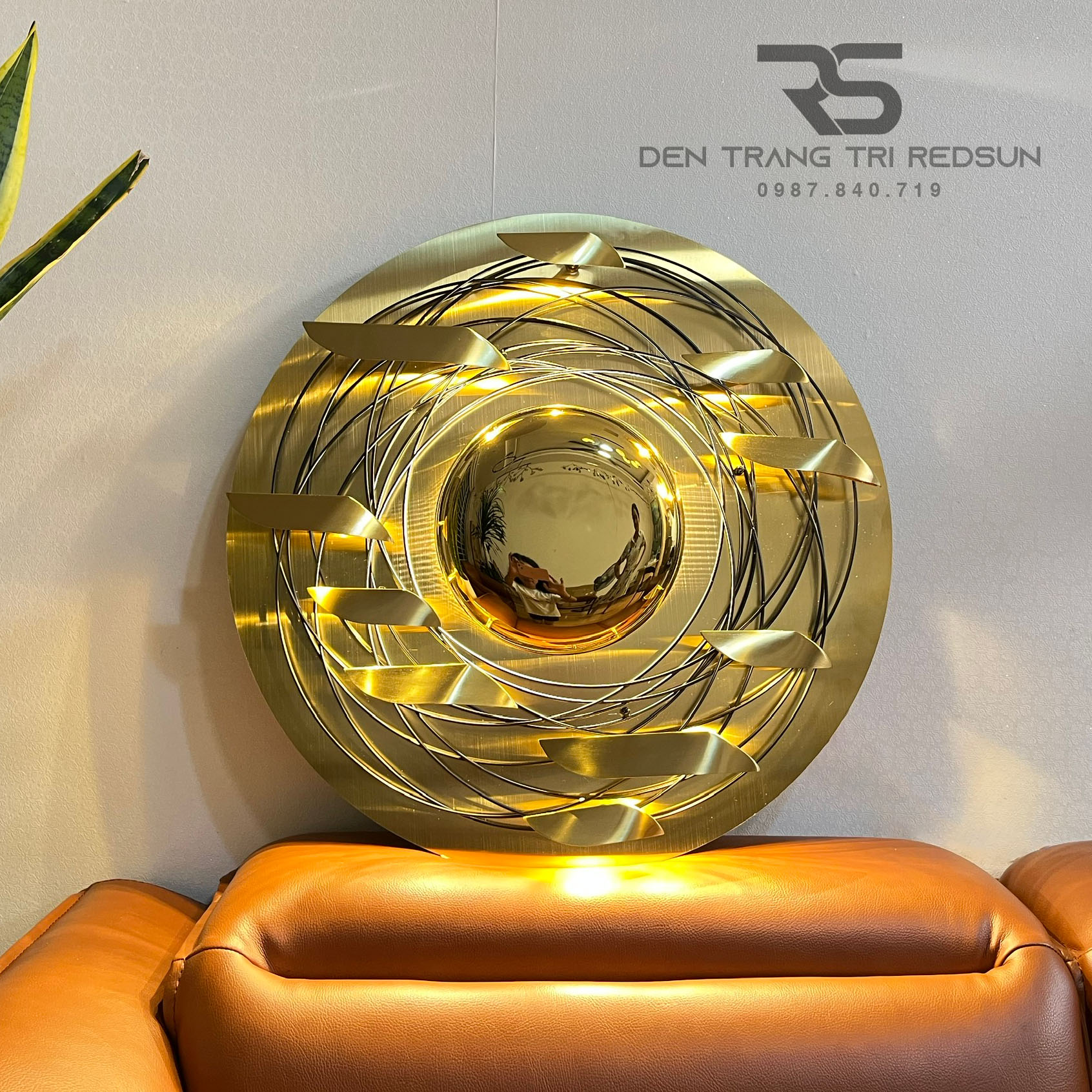 Đèn Tranh Treo Tường Nghệ Thuật Trang Trí Phòng Khách, Phòng Ngủ, Hành Lang Phong Cách Bắc Âu DDC-020