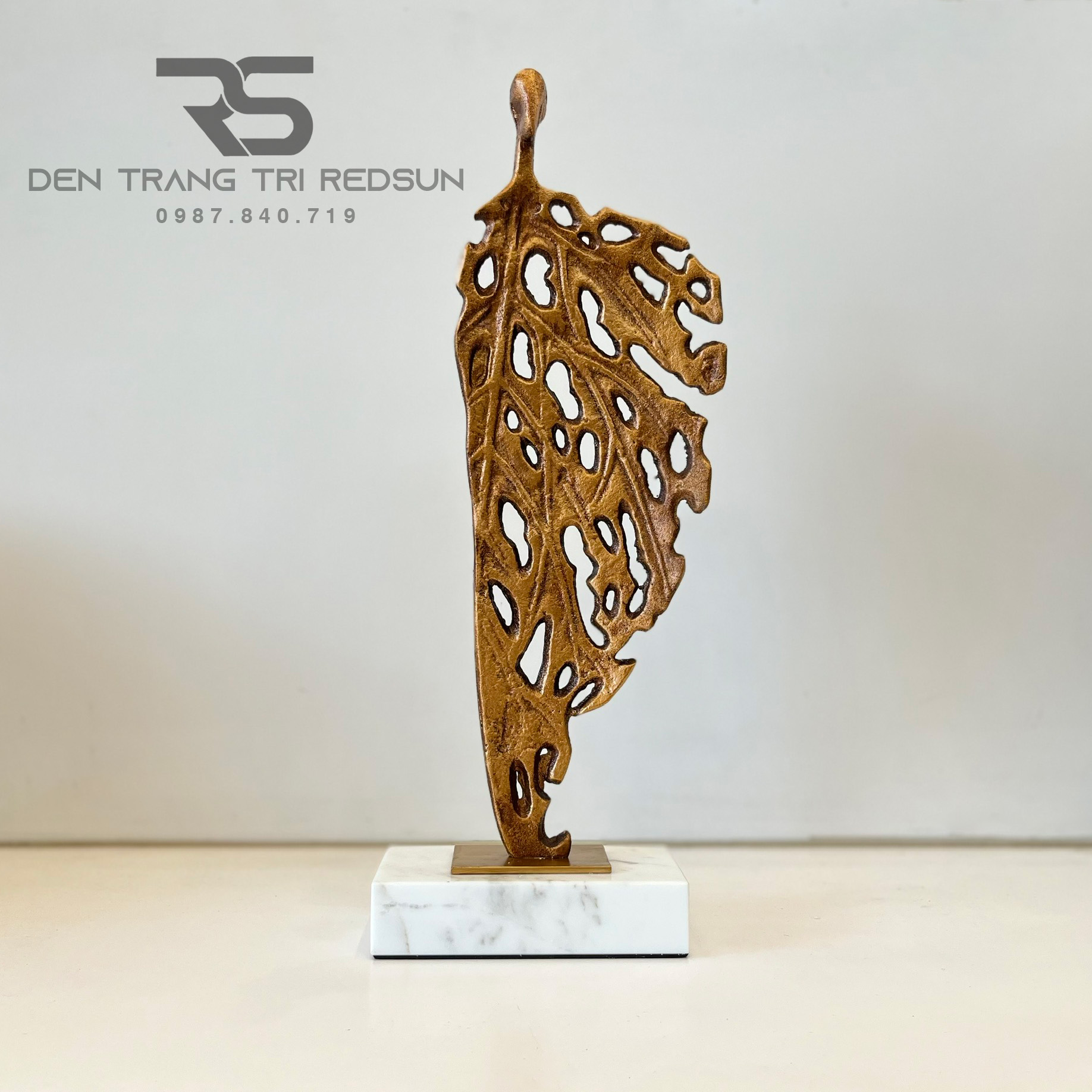 Đồ Trang Trí Nghệ Thuật Phòng Khách, Phòng Ngủ, Phòng Ăn Hình Lá Phong Cách Bắc Âu DDC-007