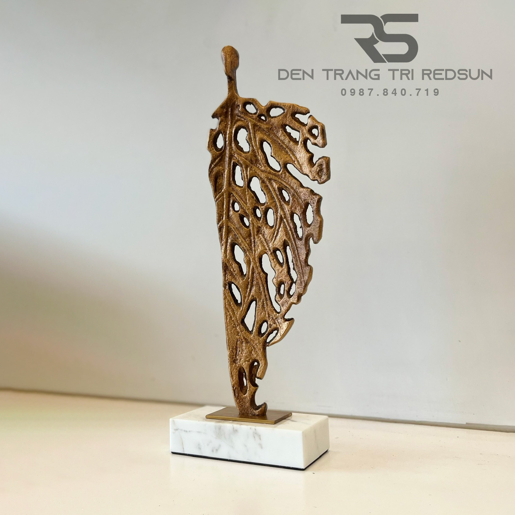 Đồ Trang Trí Nghệ Thuật Phòng Khách, Phòng Ngủ, Phòng Ăn Hình Lá Phong Cách Bắc Âu DDC-007