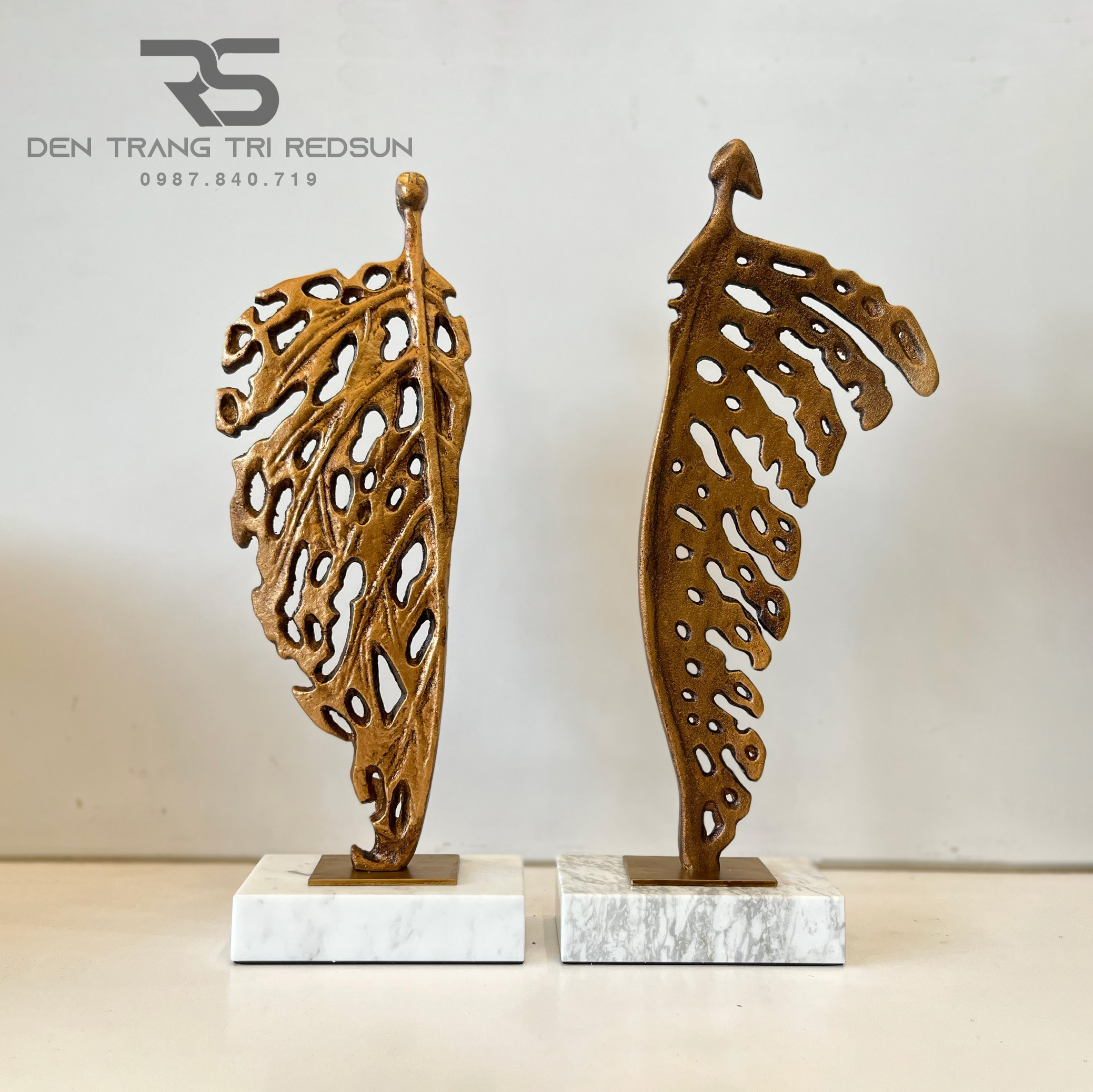 Đồ Trang Trí Nghệ Thuật Phòng Khách, Phòng Ngủ, Phòng Ăn Hình Lá Phong Cách Bắc Âu DDC-007