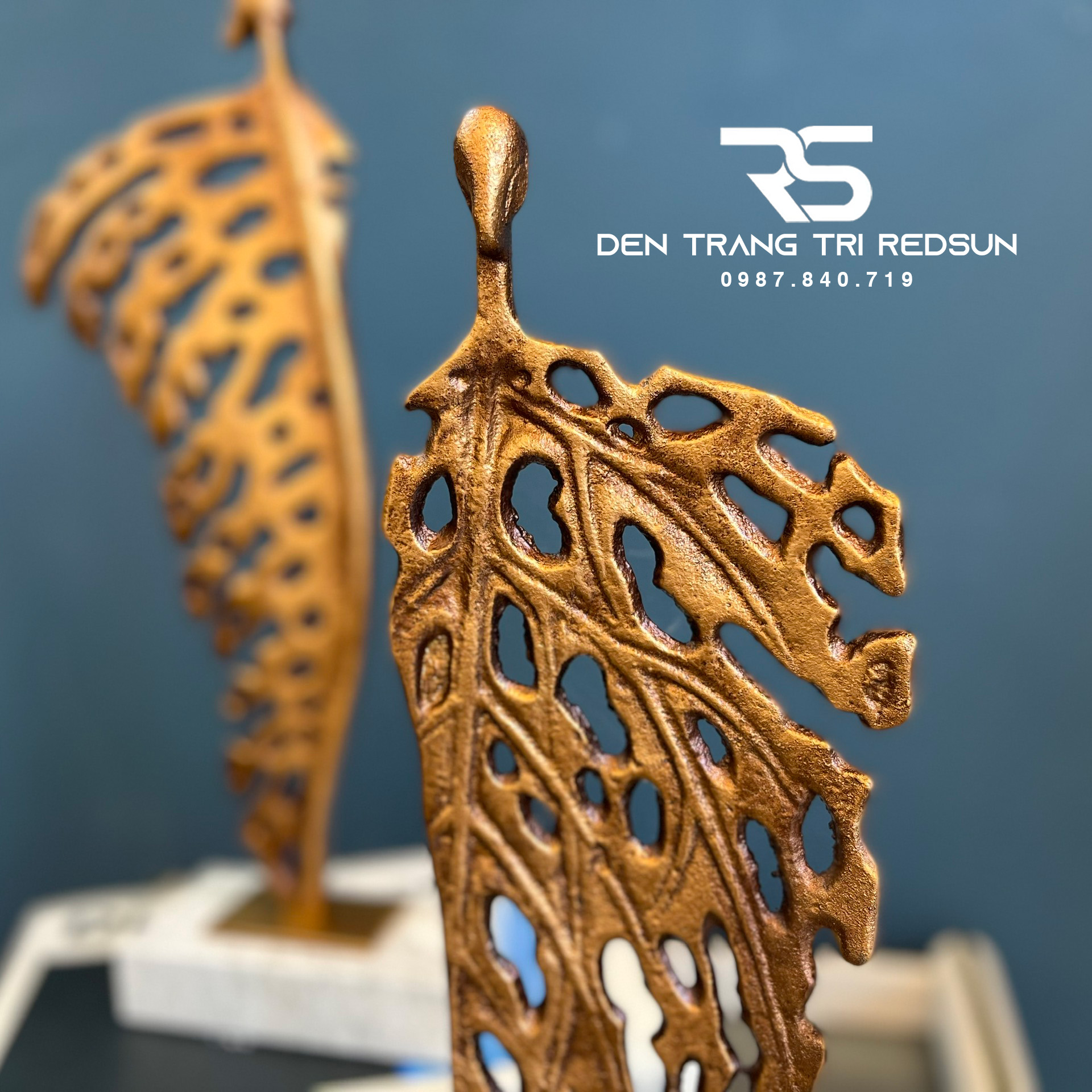 Đồ Trang Trí Nghệ Thuật Phòng Khách, Phòng Ngủ, Phòng Ăn Hình Lá Phong Cách Bắc Âu DDC-007