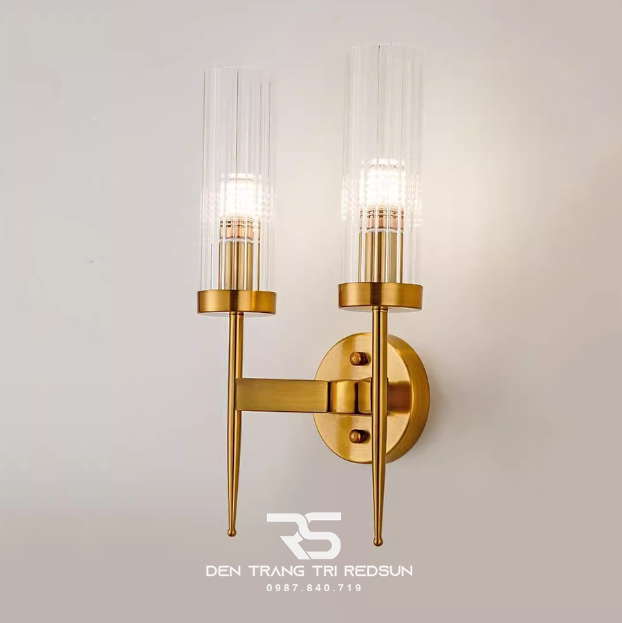 Đèn tường Trang Trí Phòng Khách, Cầu Thang Chao Thuỷ Tinh DT-C903/2
