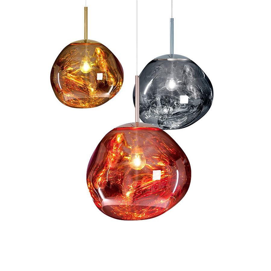 Đèn Thả Trần Hiện Đại Nham Thạch Phong Cách Bắc Âu Chất Liệu Thuỷ Tinh CDT-T053