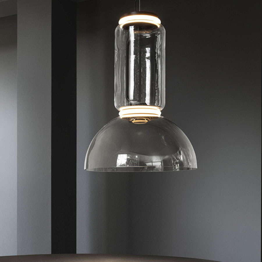 Đèn Thả Bàn Ăn Hiện Đại Phong Cách Italia Chóa Thủy Tinh CDT-T056