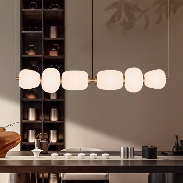 Đèn Thả Bàn Ăn Hiện Đại Phong Cách Bắc Âu Dáng Dài DC-T097