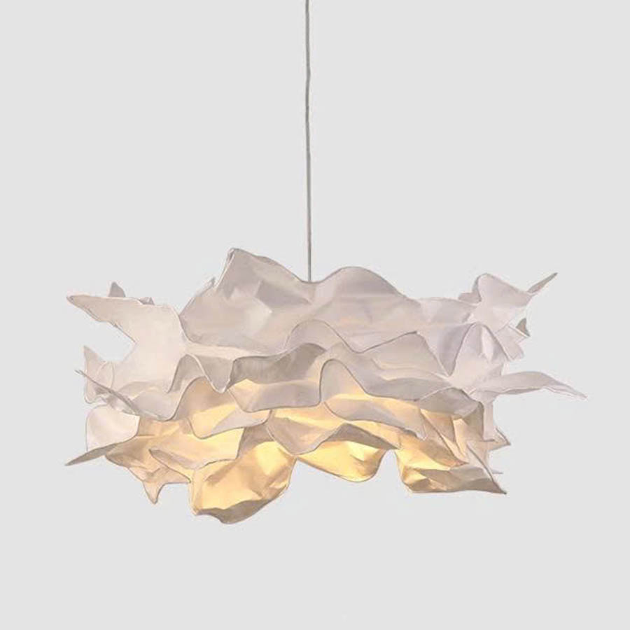 Đèn Thả Phòng Khách, Phòng Ăn, Phòng Ngủ Hiện Đại Hình Hoa Chất Liệu Giấy CDT-1061