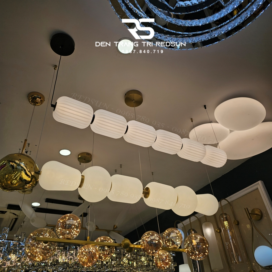 Đèn Thả Bàn Ăn Hiện Đại Phong Cách Bắc Âu Dáng Dài DC-T097