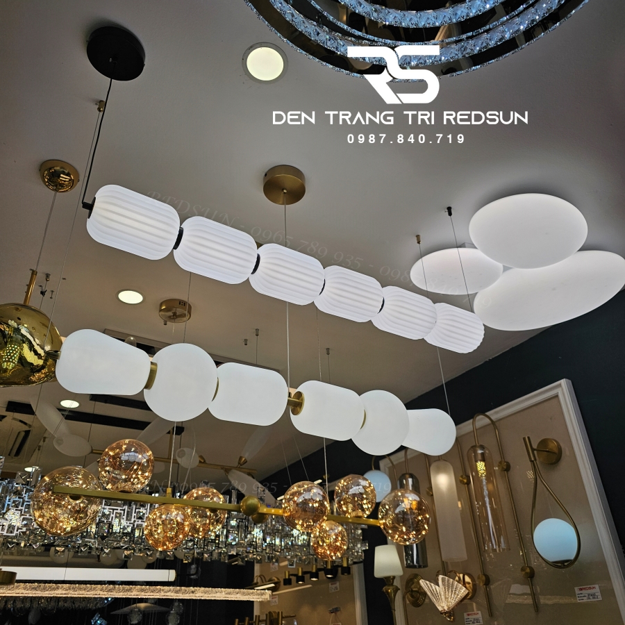 Đèn Thả Bàn Ăn Hiện Đại Phong Cách Bắc Âu Dáng Dài DC-T097