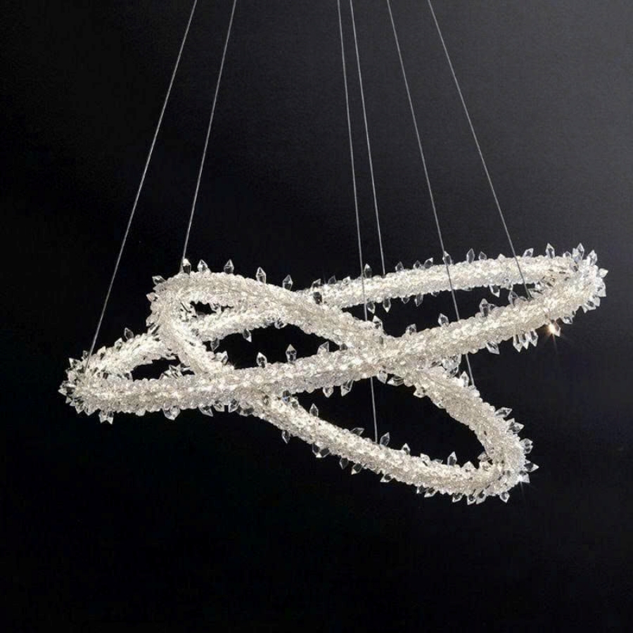 Đèn Chùm Pha Lê Lắp Phòng Khách, Phòng Ăn Hiện Đại DC-1043