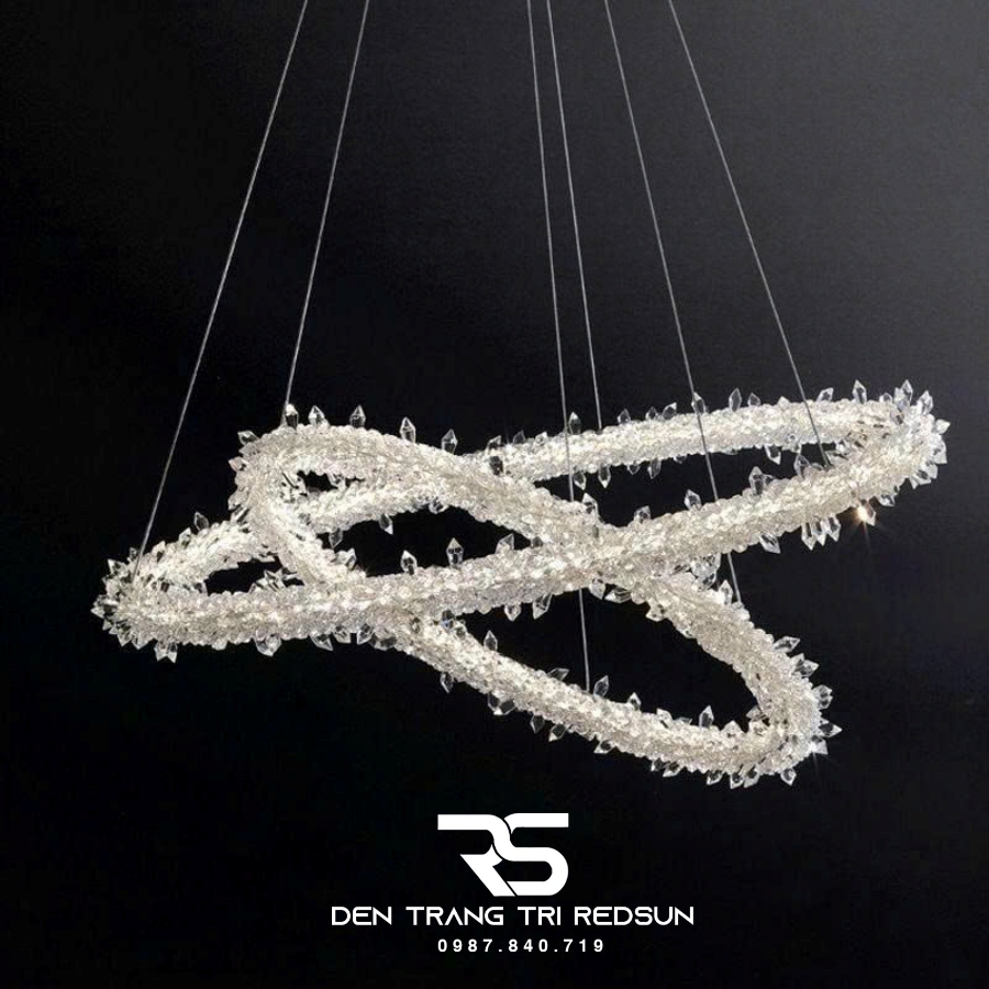 Đèn Chùm Pha Lê Lắp Phòng Khách, Phòng Ăn Hiện Đại DC-1043