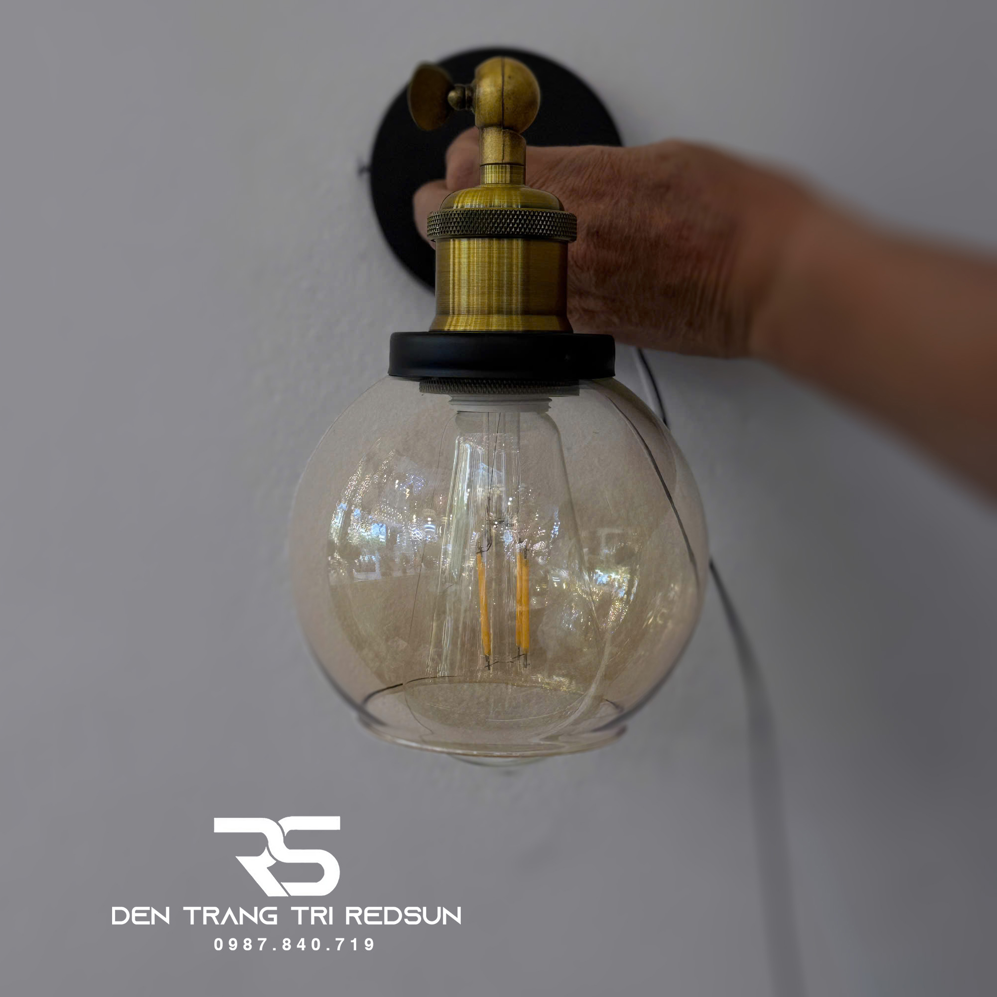 Đèn Tường Trang Trí Phòng Khách, Phòng Ngủ, Cầu Thang Phong Cách Bắc Âu DT1120