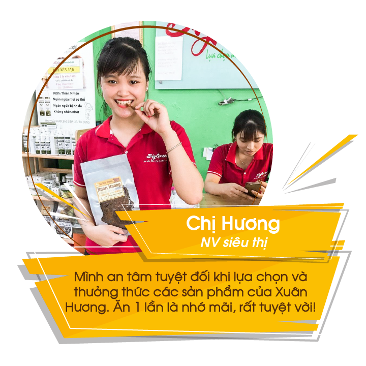 cảm nhận đánh giá review của khách hàng khi sử dụng thịt bò khô xuân hương