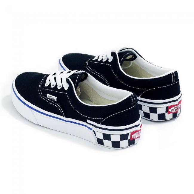 vans era check block