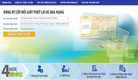 Cách đăng ký đổi GPLX trực tuyến mùa dịch COVID-19 dễ dàng