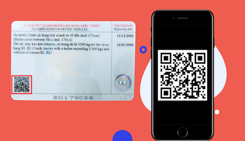Kiểm tra giấy phép lái xe thật giả bằng QR code trong nháy mắt