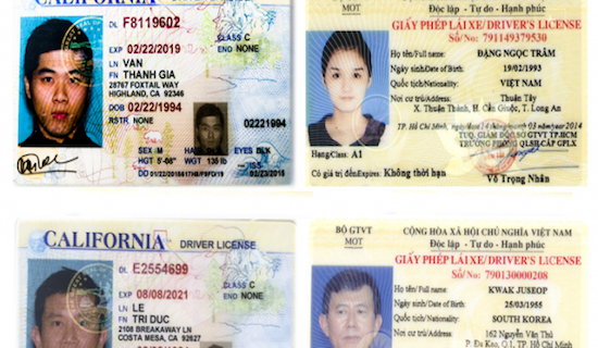 Hướng dẫn đổi giấy phép lái xe nước ngoài sang Việt Nam