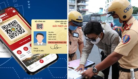 Giấy phép lái xe trên tích hợp trên VNeID là giấy phép hợp lệ từ 01/6/2024