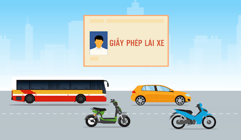 Quy định về giấy phép lái xe theo dự thảo luật mới