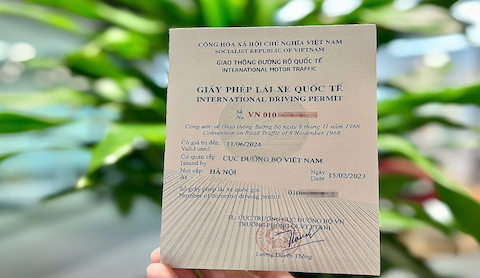 Tạm dừng cấp bằng lái xe quốc tế IDP đến tháng 6-2025