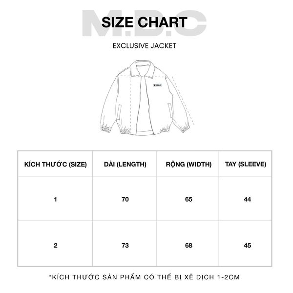 M.B.C Corduroy Exclusive Jacket - Gray/Black