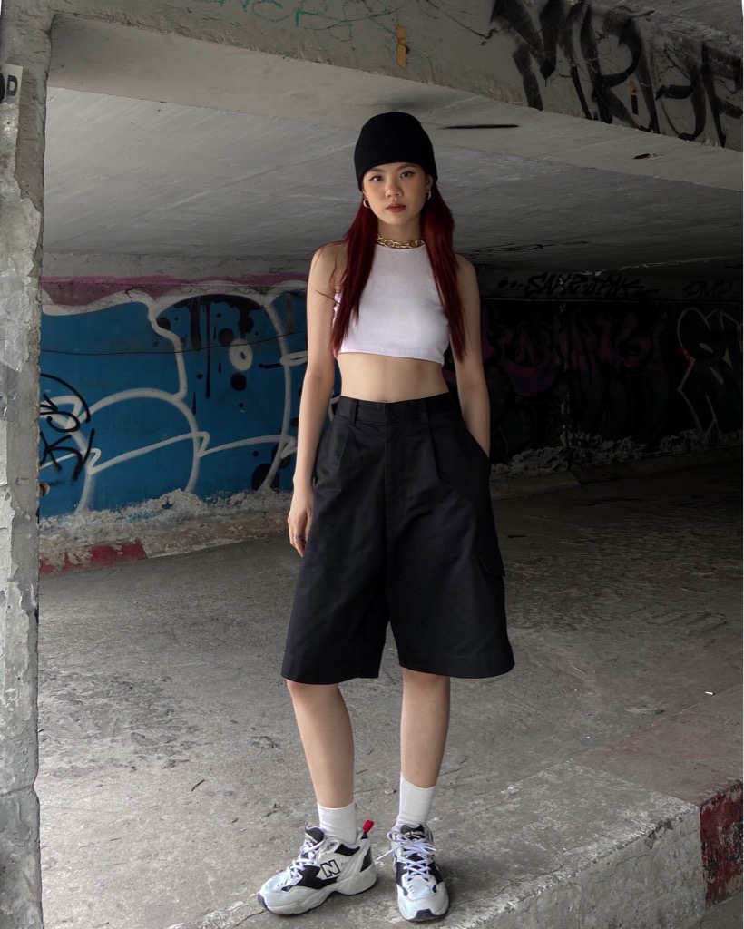 M.B.C Basic Cargo Long Shorts - Black