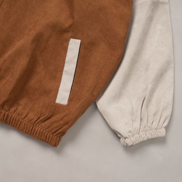 M.B.C Corduroy Exclusive Jacket - Brown/Cream