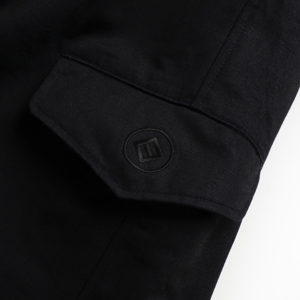M.B.C Basic Cargo Long Shorts - Black