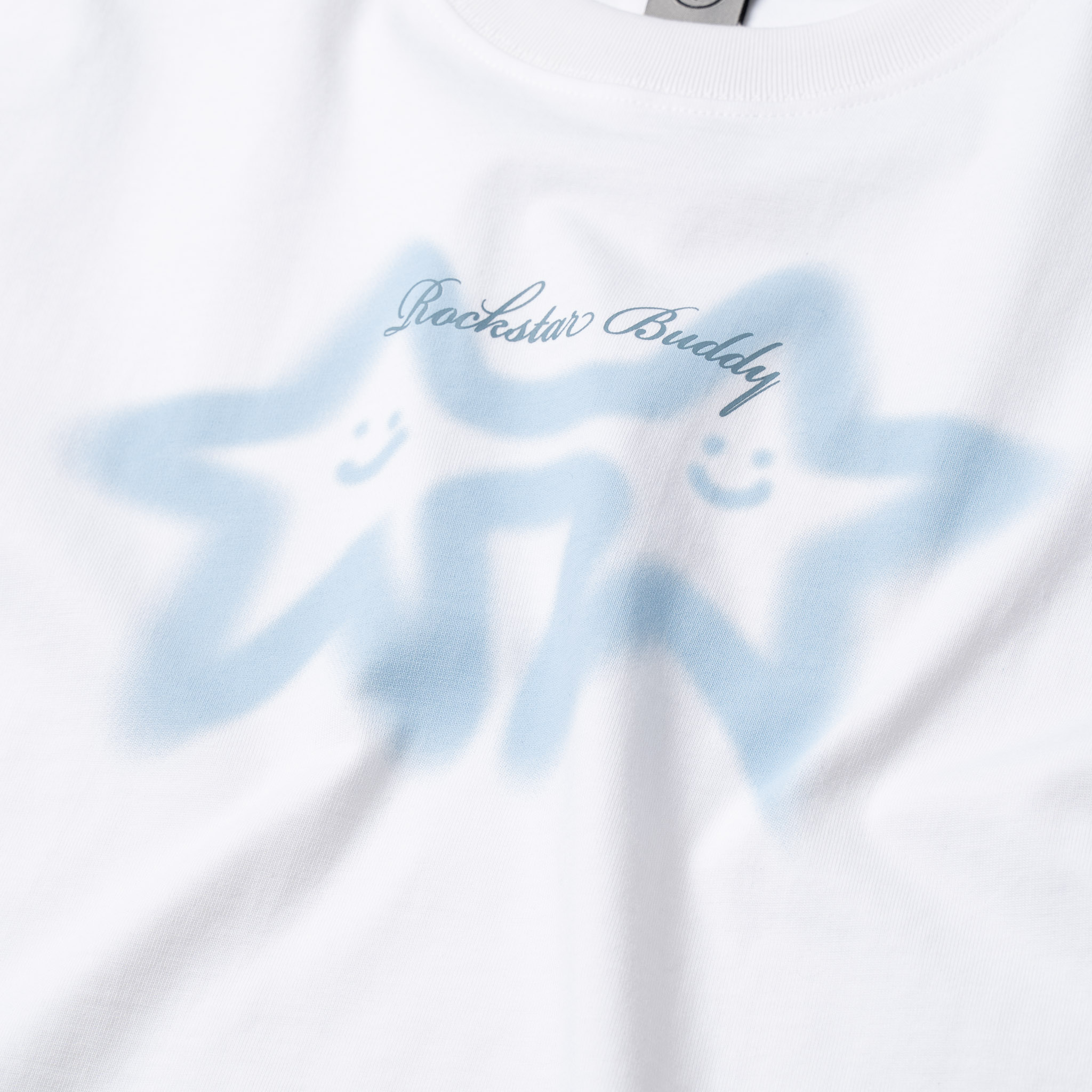 M.B.C Rockstar Buddy T-Shirt - White