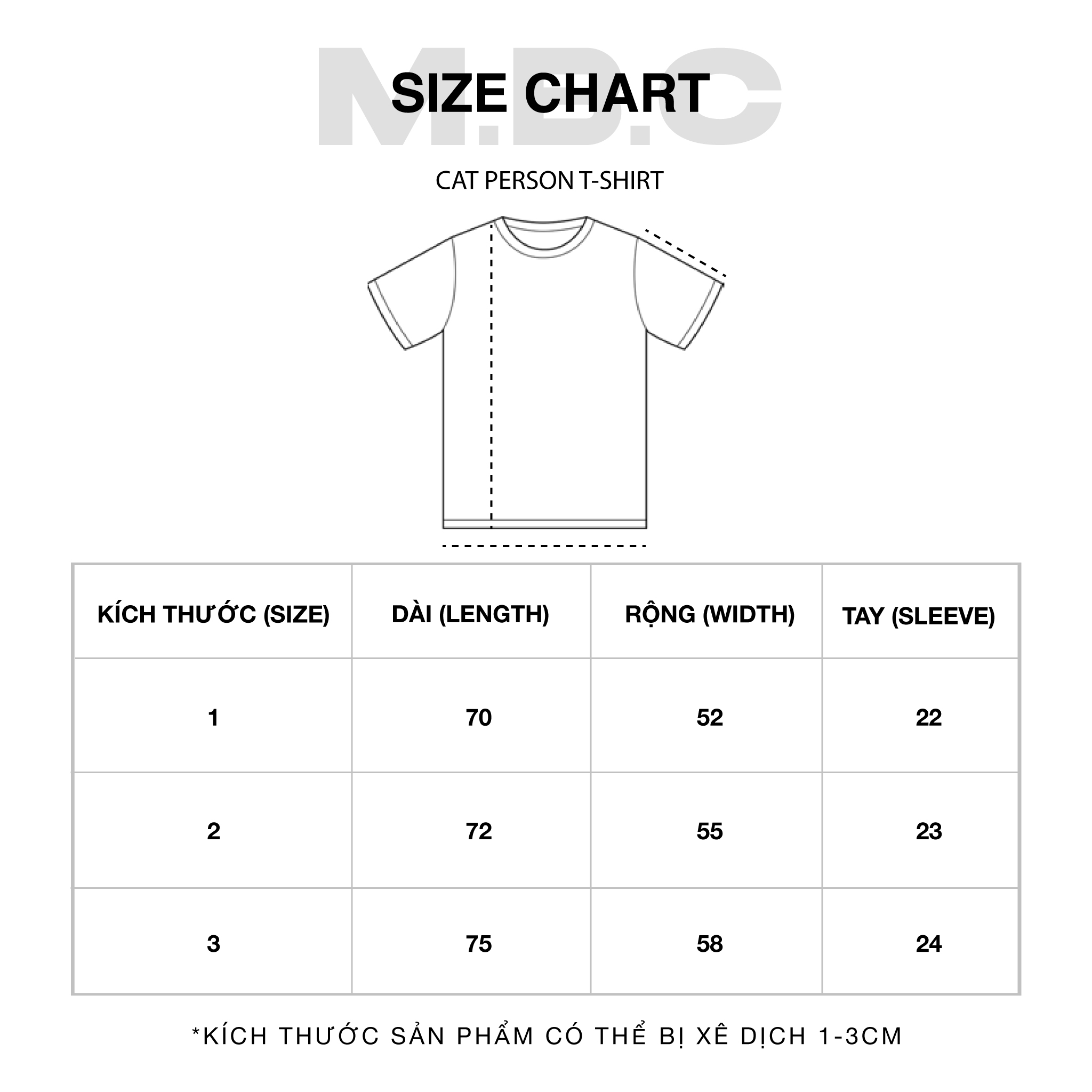 M.B.C Cat Person T-shirt - Blue