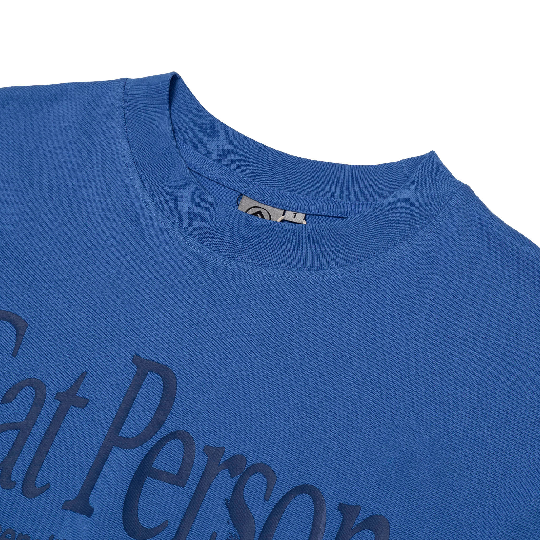 M.B.C Cat Person T-shirt - Blue